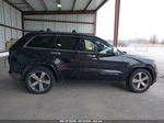 2015 Jeep Grand Cherokee Overland Black vin: 1C4RJFCG1FC227057