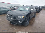 2015 Jeep Grand Cherokee Overland Black vin: 1C4RJFCG1FC804363