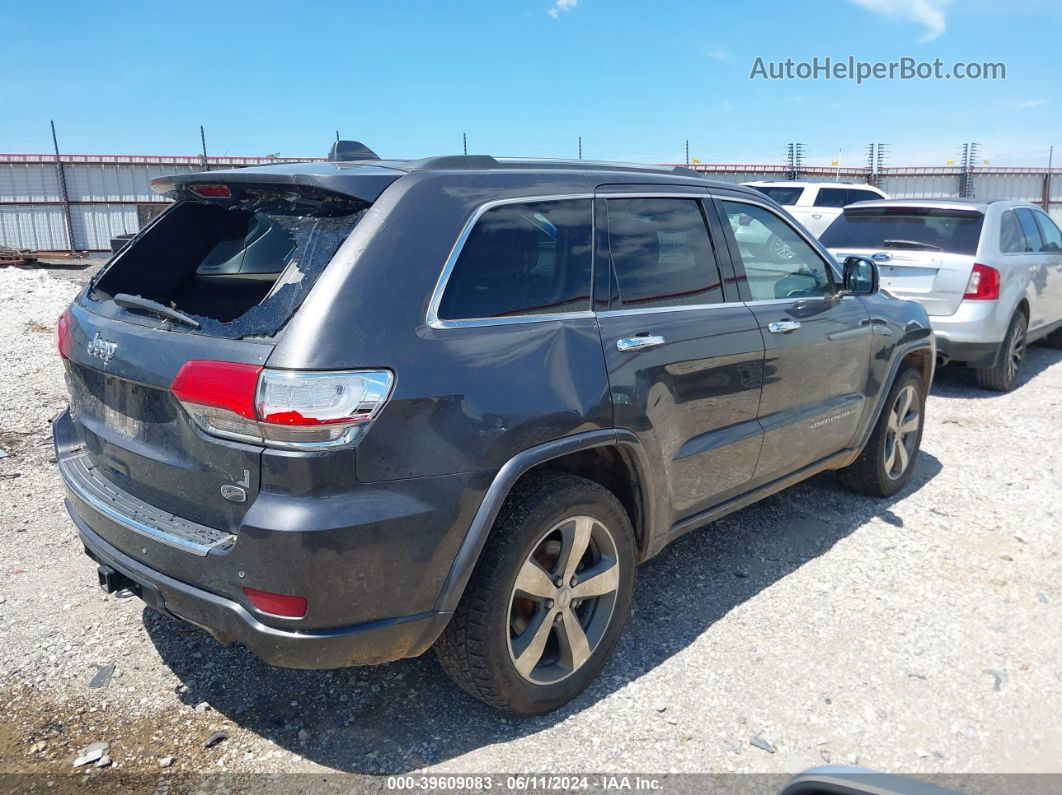 2015 Jeep Grand Cherokee Overland Gray vin: 1C4RJFCG1FC876731