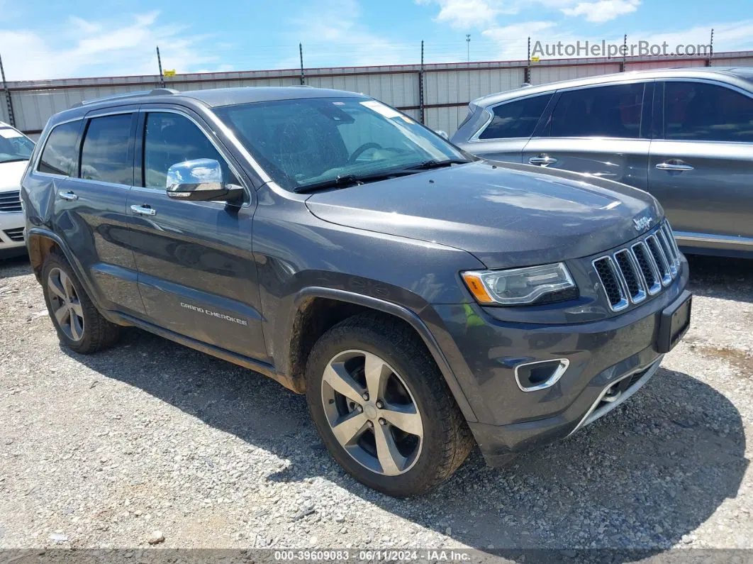 2015 Jeep Grand Cherokee Overland Gray vin: 1C4RJFCG1FC876731