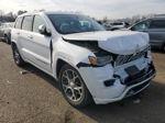 2019 Jeep Grand Cherokee Overland White vin: 1C4RJFCG1KC641126