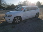 2014 Jeep Grand Cherokee Overland White vin: 1C4RJFCG2EC266464