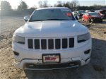 2014 Jeep Grand Cherokee Overland White vin: 1C4RJFCG2EC266464