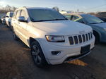 2014 Jeep Grand Cherokee Overland White vin: 1C4RJFCG3EC281877