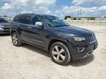 2014 Jeep Grand Cherokee Overland Синий vin: 1C4RJFCG3EC336070