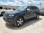 2014 Jeep Grand Cherokee Overland Синий vin: 1C4RJFCG3EC336070