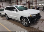 2015 Jeep Grand Cherokee Overland White vin: 1C4RJFCG3FC225374