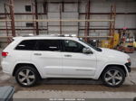 2015 Jeep Grand Cherokee Overland White vin: 1C4RJFCG3FC225374