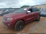 2015 Jeep Grand Cherokee Overland Red vin: 1C4RJFCG4FC854657
