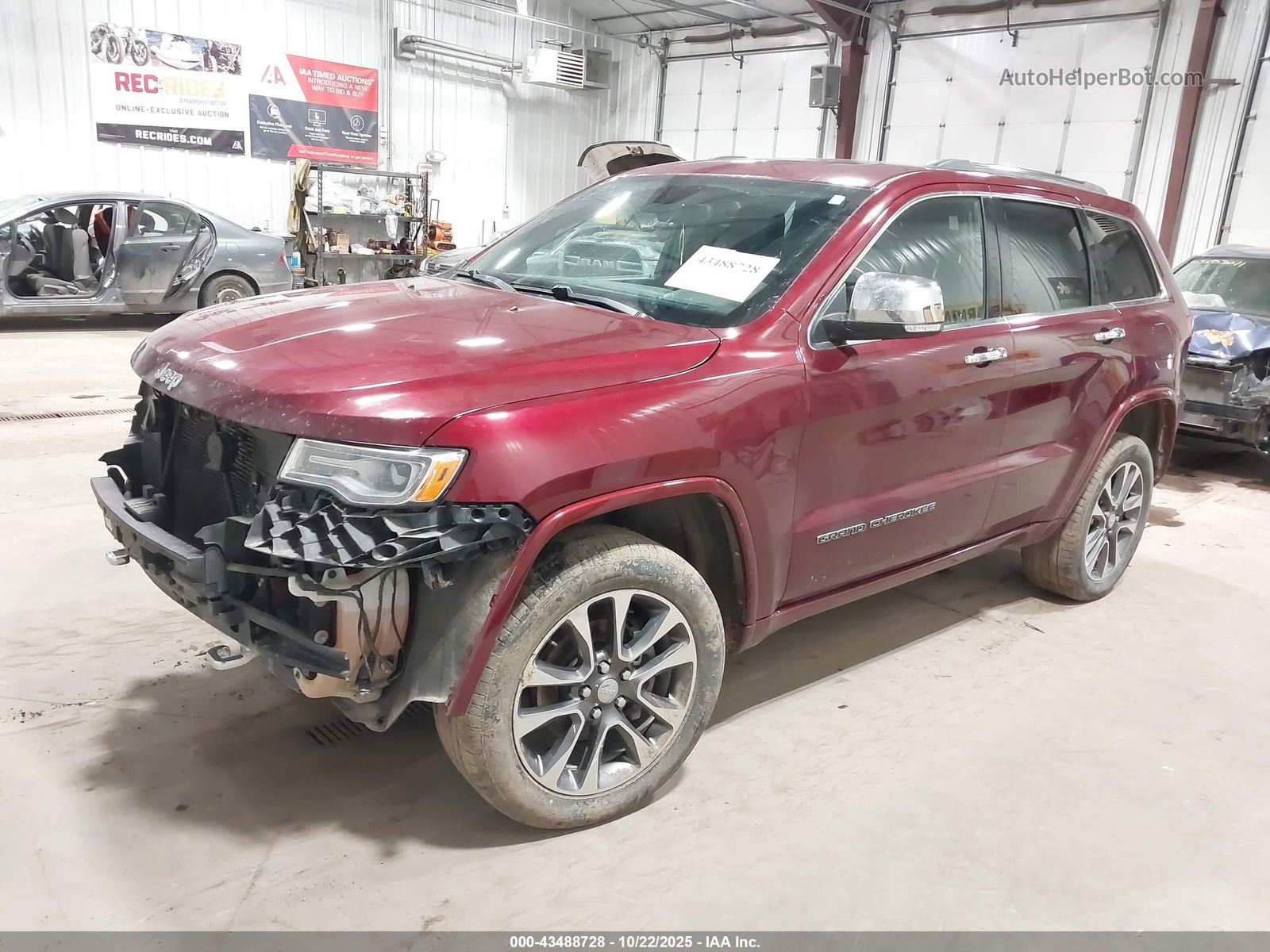 Price & History 2018 Jeep Grand Cherokee Overland 4x4 3.6l V-6