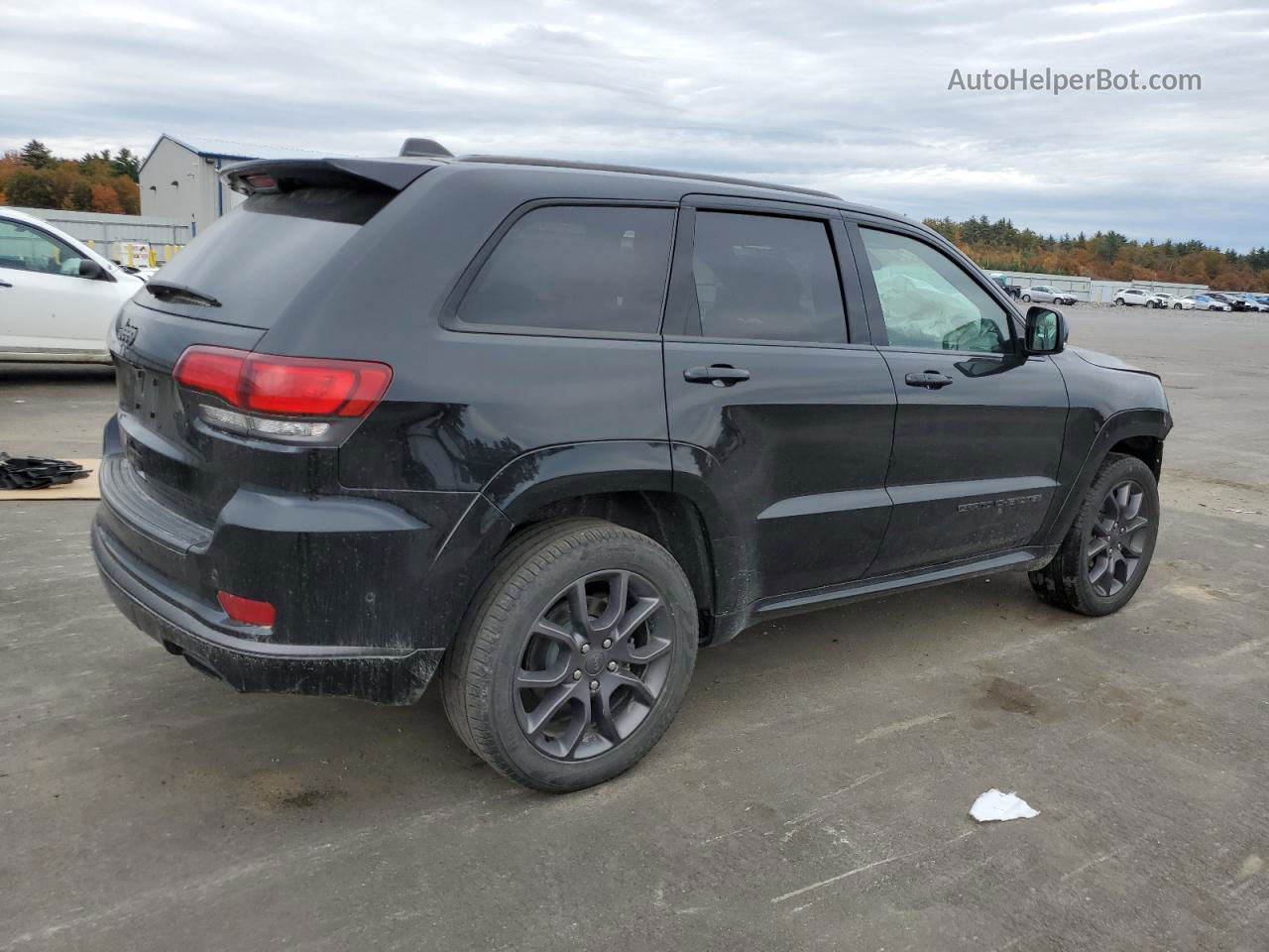 2021 Jeep Grand Cherokee Overland Black vin: 1C4RJFCG4MC583130