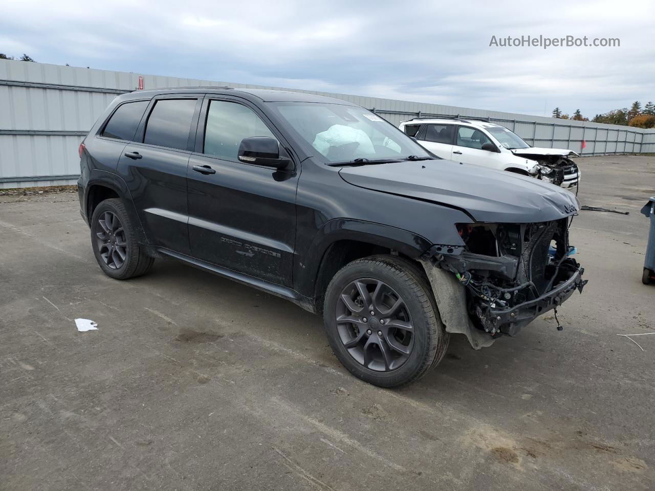 2021 Jeep Grand Cherokee Overland Black vin: 1C4RJFCG4MC583130