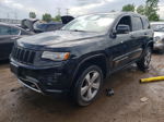 2014 Jeep Grand Cherokee Overland Black vin: 1C4RJFCG5EC211698