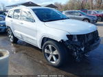 2015 Jeep Grand Cherokee Overland White vin: 1C4RJFCG5FC620057