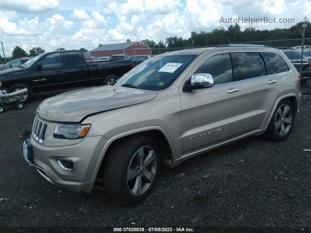 2015 Jeep Grand Cherokee Overland Gold vin: 1C4RJFCG5FC928085