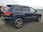 2014 Jeep Grand Cherokee Overland Blue vin: 1C4RJFCG6EC200323