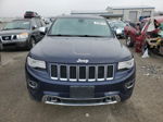 2014 Jeep Grand Cherokee Overland Blue vin: 1C4RJFCG6EC200323