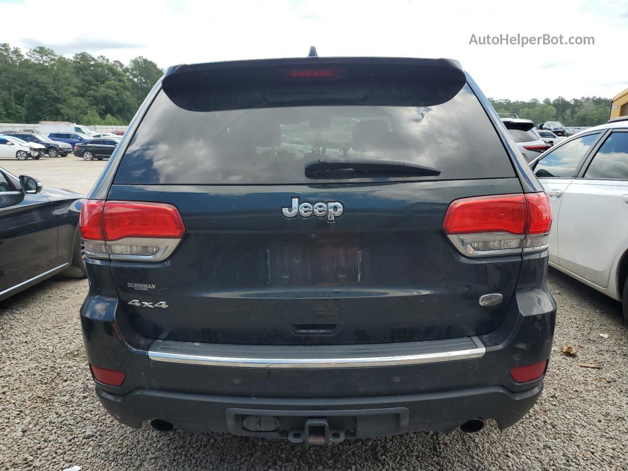 2014 Jeep Grand Cherokee Overland Черный vin: 1C4RJFCG6EC339612