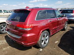 2014 Jeep Grand Cherokee Overland Burgundy vin: 1C4RJFCG6EC502744