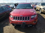 2014 Jeep Grand Cherokee Overland Burgundy vin: 1C4RJFCG6EC502744