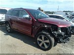 2015 Jeep Grand Cherokee Overland Red vin: 1C4RJFCG6FC863604