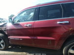 2015 Jeep Grand Cherokee Overland Red vin: 1C4RJFCG6FC863604