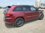 2019 Jeep Grand Cherokee Overland Maroon vin: 1C4RJFCG6KC642188