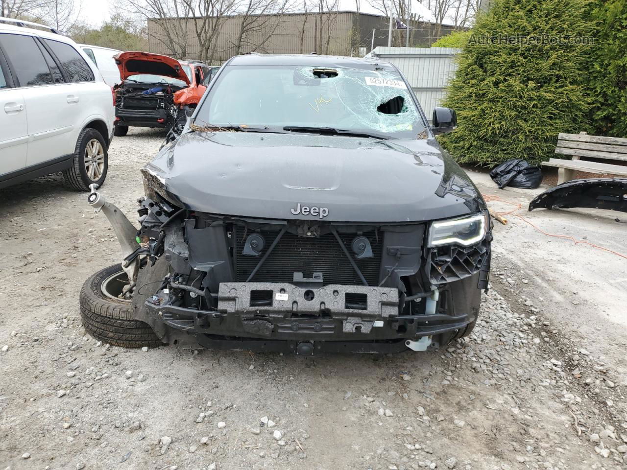 2019 Jeep Grand Cherokee Overland Black vin: 1C4RJFCG6KC704320