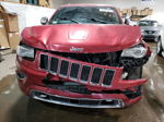 2014 Jeep Grand Cherokee Overland Red vin: 1C4RJFCG7EC187274