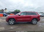 2015 Jeep Grand Cherokee Overland Red vin: 1C4RJFCG7FC779274