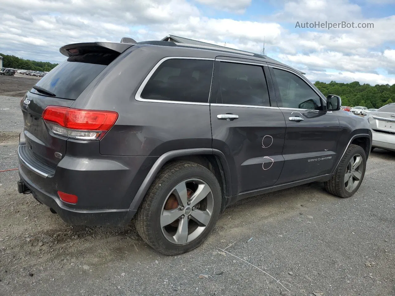 2014 Jeep Grand Cherokee Overland Charcoal vin: 1C4RJFCG8EC134325