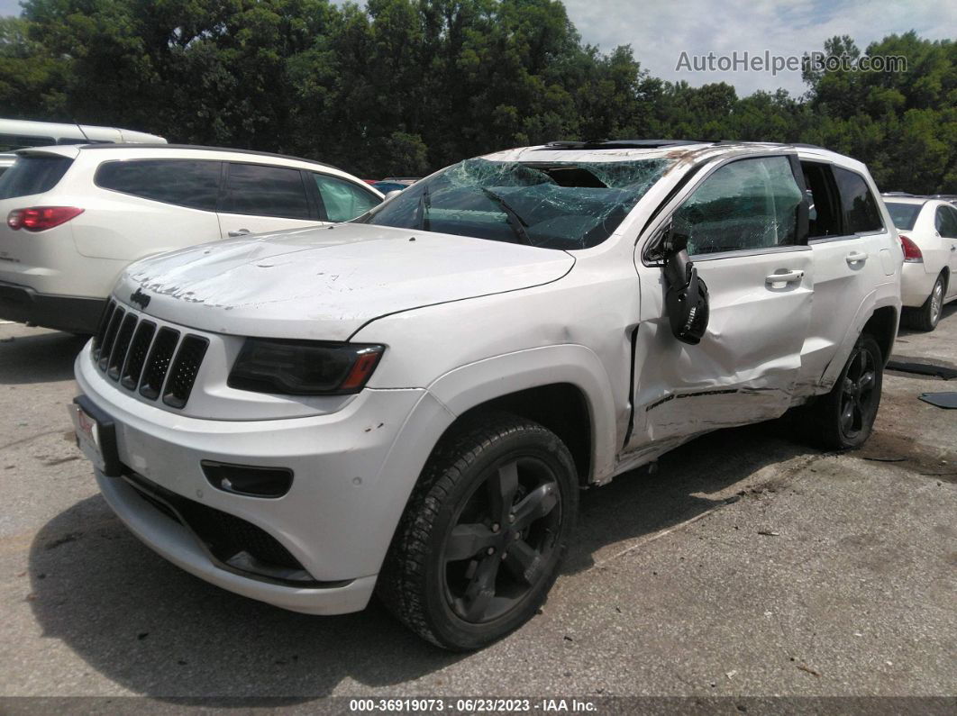 2015 Jeep Grand Cherokee High Altitude White vin: 1C4RJFCG8FC172400