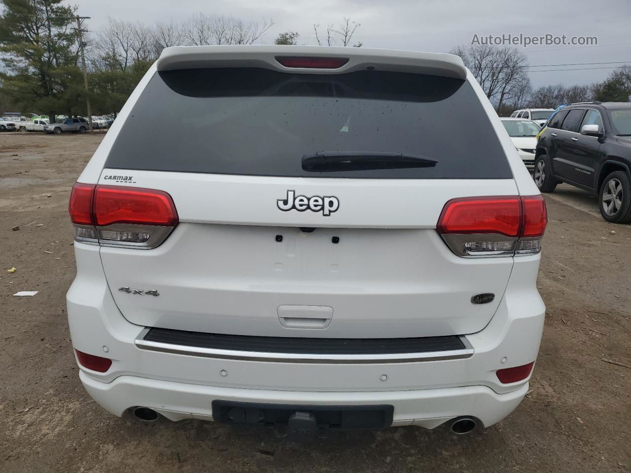 2021 Jeep Grand Cherokee Overland White vin: 1C4RJFCG8MC503781