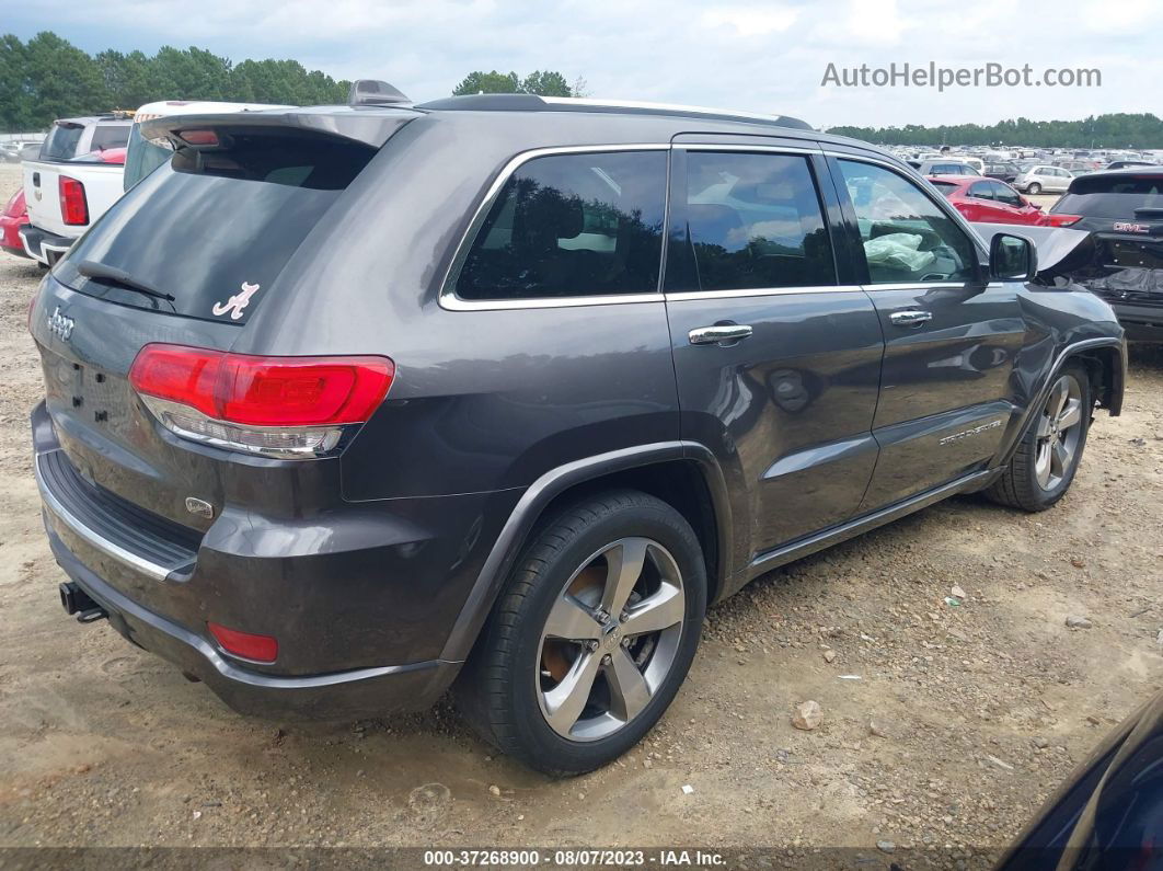 2015 Jeep Grand Cherokee Overland Gray vin: 1C4RJFCG9FC639016