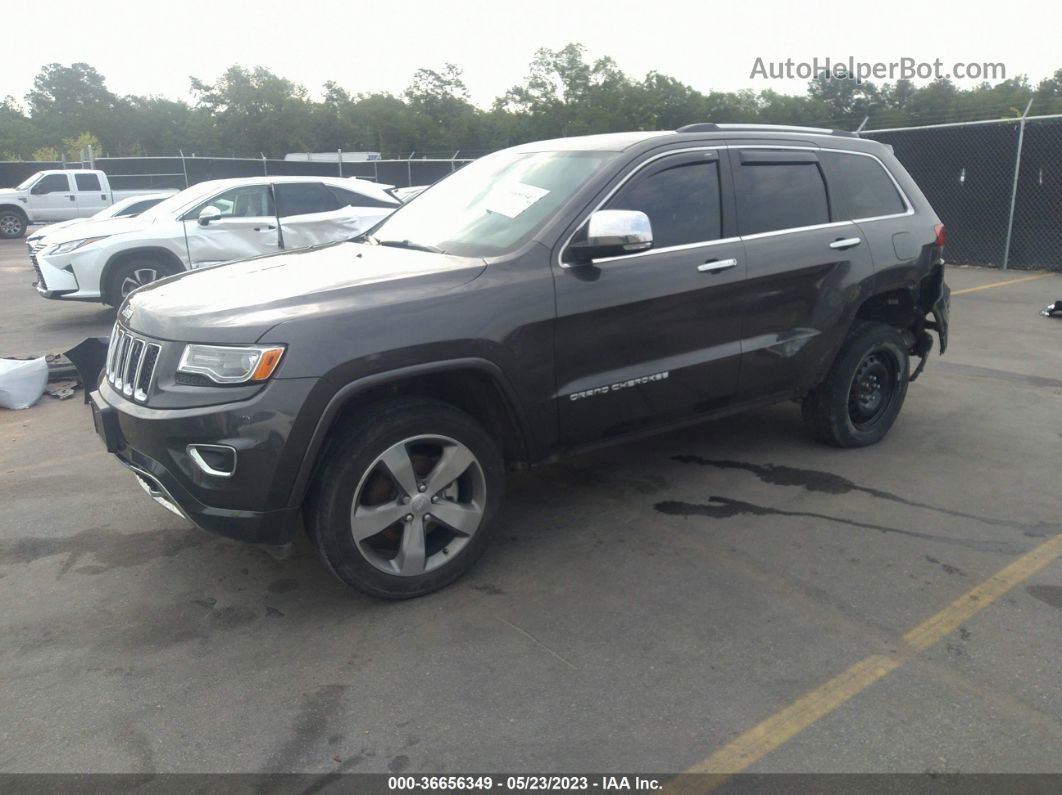 2015 Jeep Grand Cherokee Overland Gray vin: 1C4RJFCG9FC652333