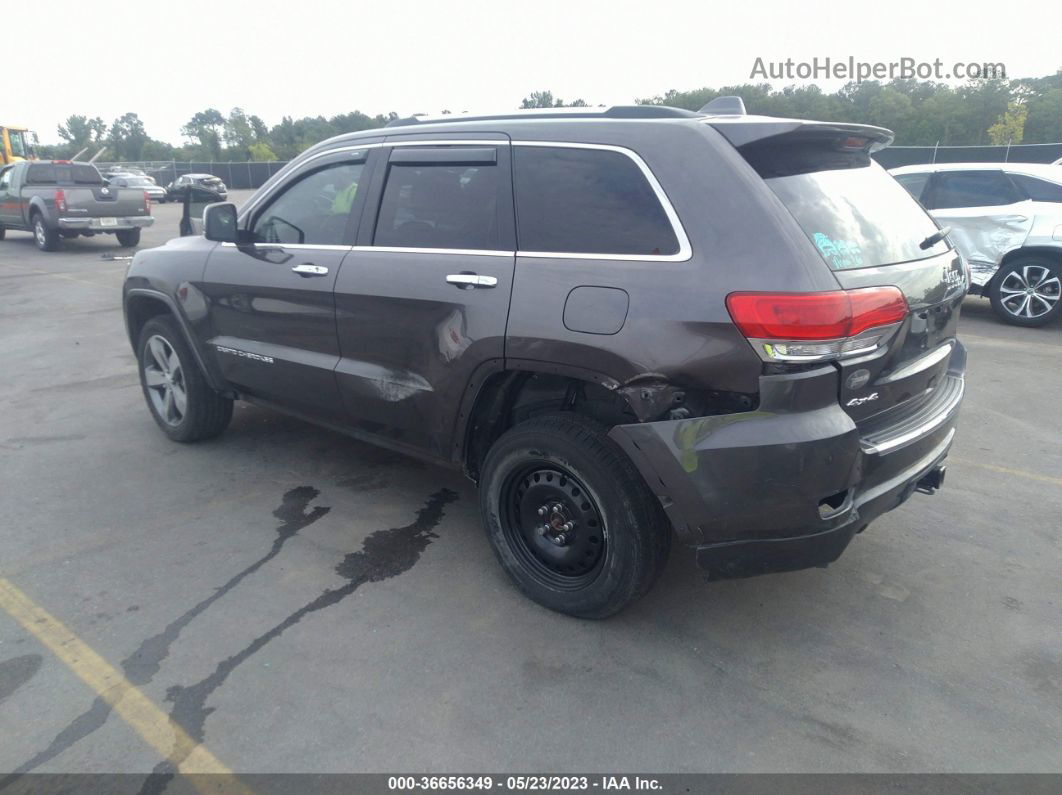 2015 Jeep Grand Cherokee Overland Gray vin: 1C4RJFCG9FC652333