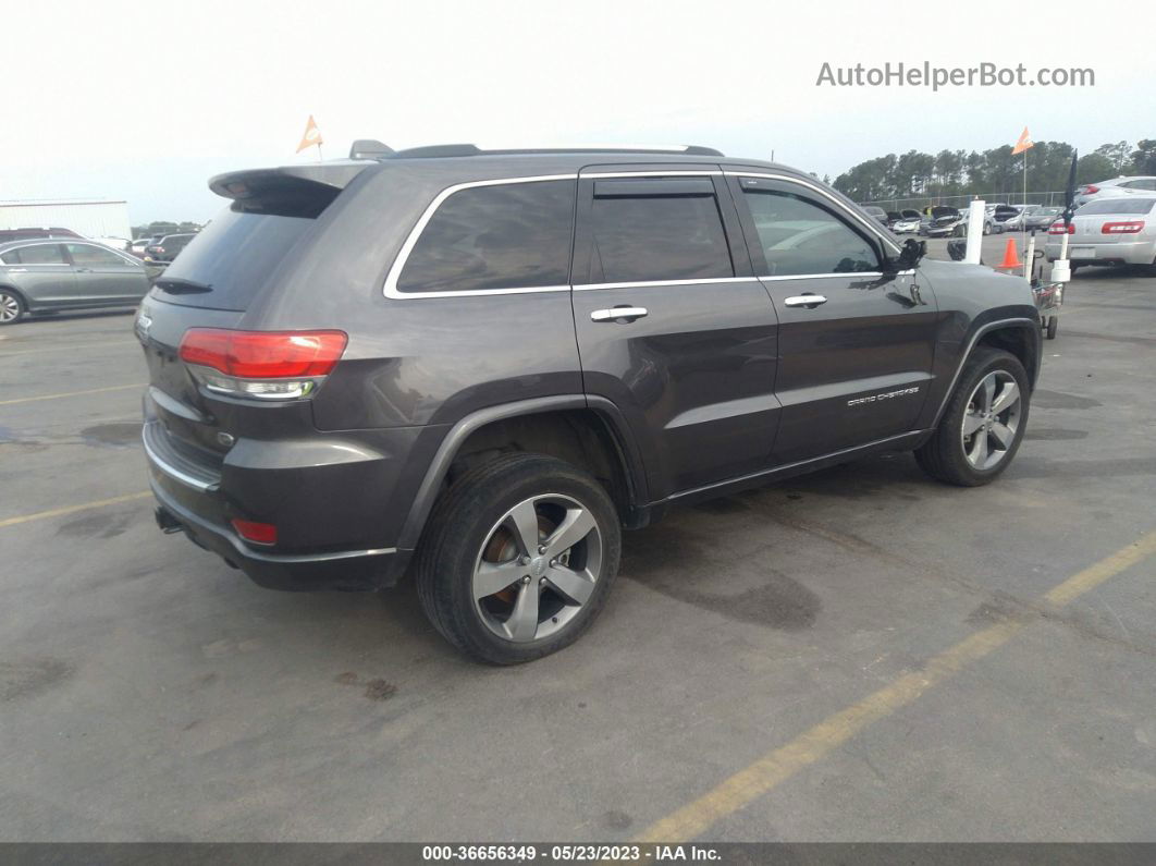 2015 Jeep Grand Cherokee Overland Серый vin: 1C4RJFCG9FC652333