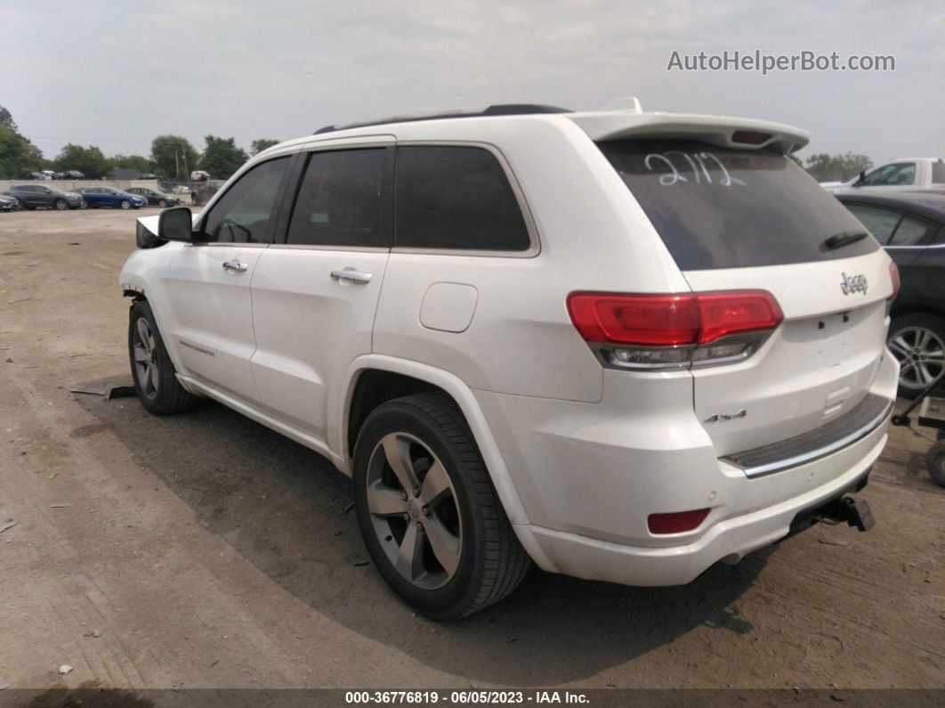 2015 Jeep Grand Cherokee Overland Белый vin: 1C4RJFCG9FC782712