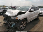 2015 Jeep Grand Cherokee Overland White vin: 1C4RJFCG9FC782712