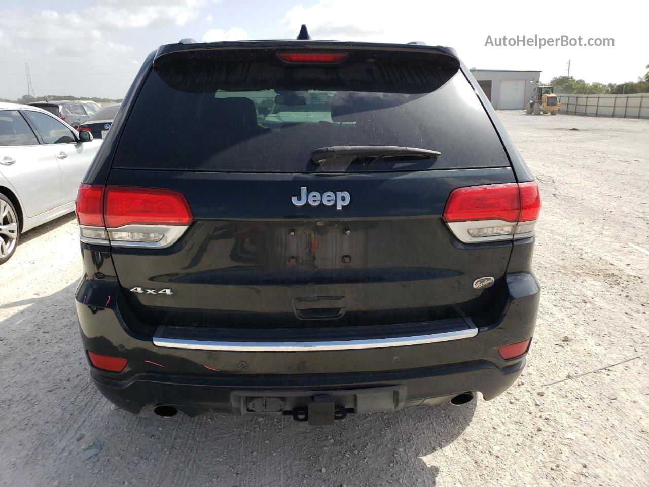 2014 Jeep Grand Cherokee Overland Черный vin: 1C4RJFCGXEC253218