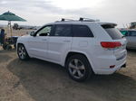 2014 Jeep Grand Cherokee Overland White vin: 1C4RJFCGXEC467478