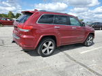 2014 Jeep Grand Cherokee Overland Burgundy vin: 1C4RJFCGXEC502844