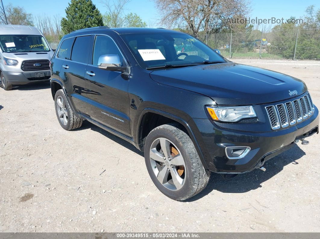 2015 Jeep Grand Cherokee Overland Черный vin: 1C4RJFCGXFC166470