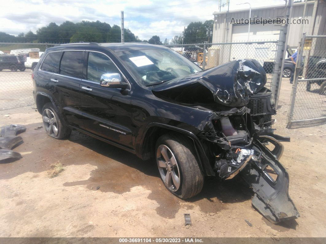 2015 Jeep Grand Cherokee Overland Черный vin: 1C4RJFCGXFC173774