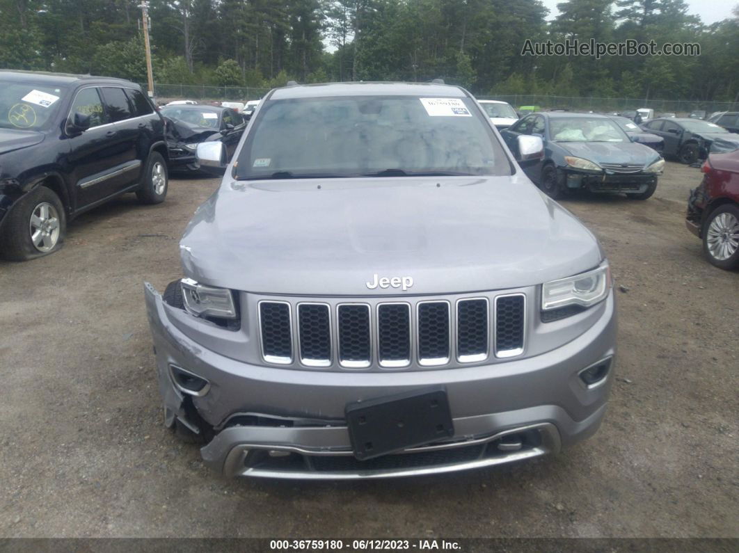 2015 Jeep Grand Cherokee Overland Серебряный vin: 1C4RJFCGXFC712815