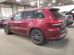 2019 Jeep Grand Cherokee Overland Maroon vin: 1C4RJFCGXKC786276