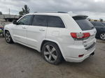 2014 Jeep Grand Cherokee Overland White vin: 1C4RJFCM2EC417535