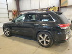 2014 Jeep Grand Cherokee Overland Black vin: 1C4RJFCM4EC318893