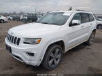 2015 Jeep Grand Cherokee Overland White vin: 1C4RJFCM5FC215497