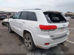 2015 Jeep Grand Cherokee Overland White vin: 1C4RJFCM5FC215497